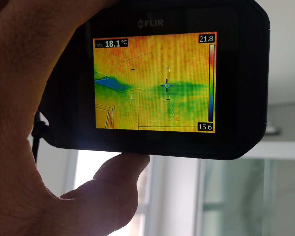 Tecnologia Infravermelha na Detecção de Vazamentos e Infiltrações